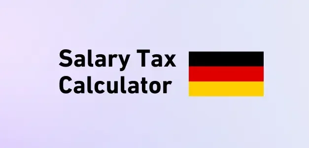 Salary Tax Calculator in Germany