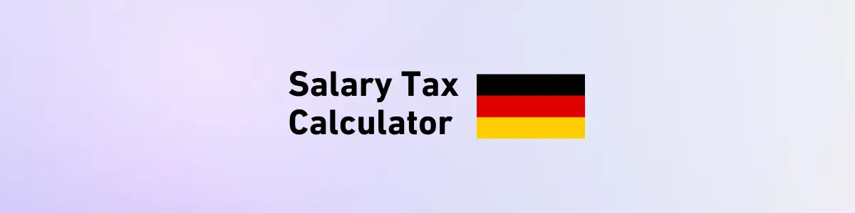 Salary Tax Calculator in Germany