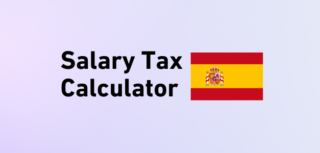 Salary Tax Calculator Spain