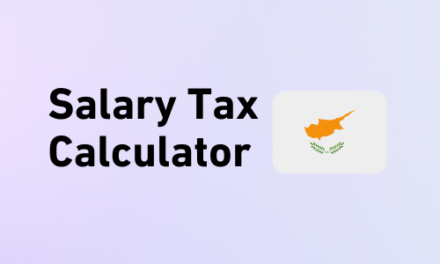 Salary Tax Calculator in Cyprus